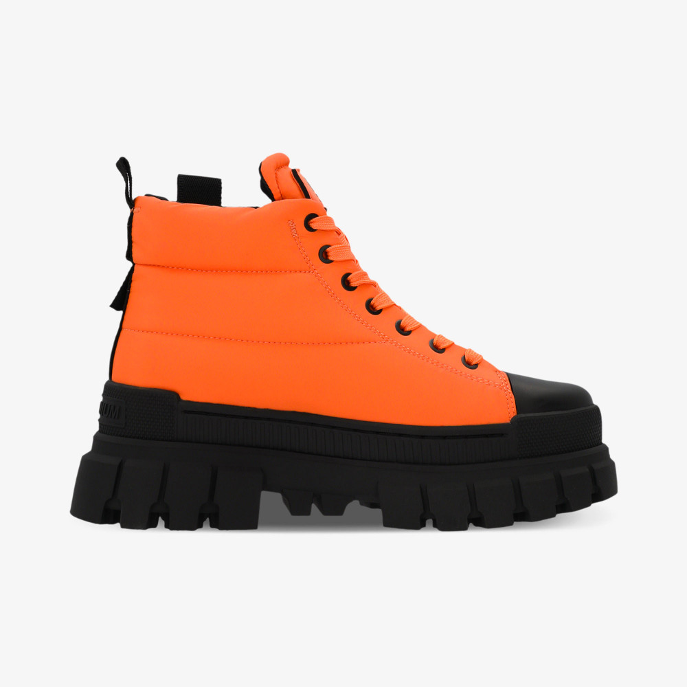 Orange sales platform boots