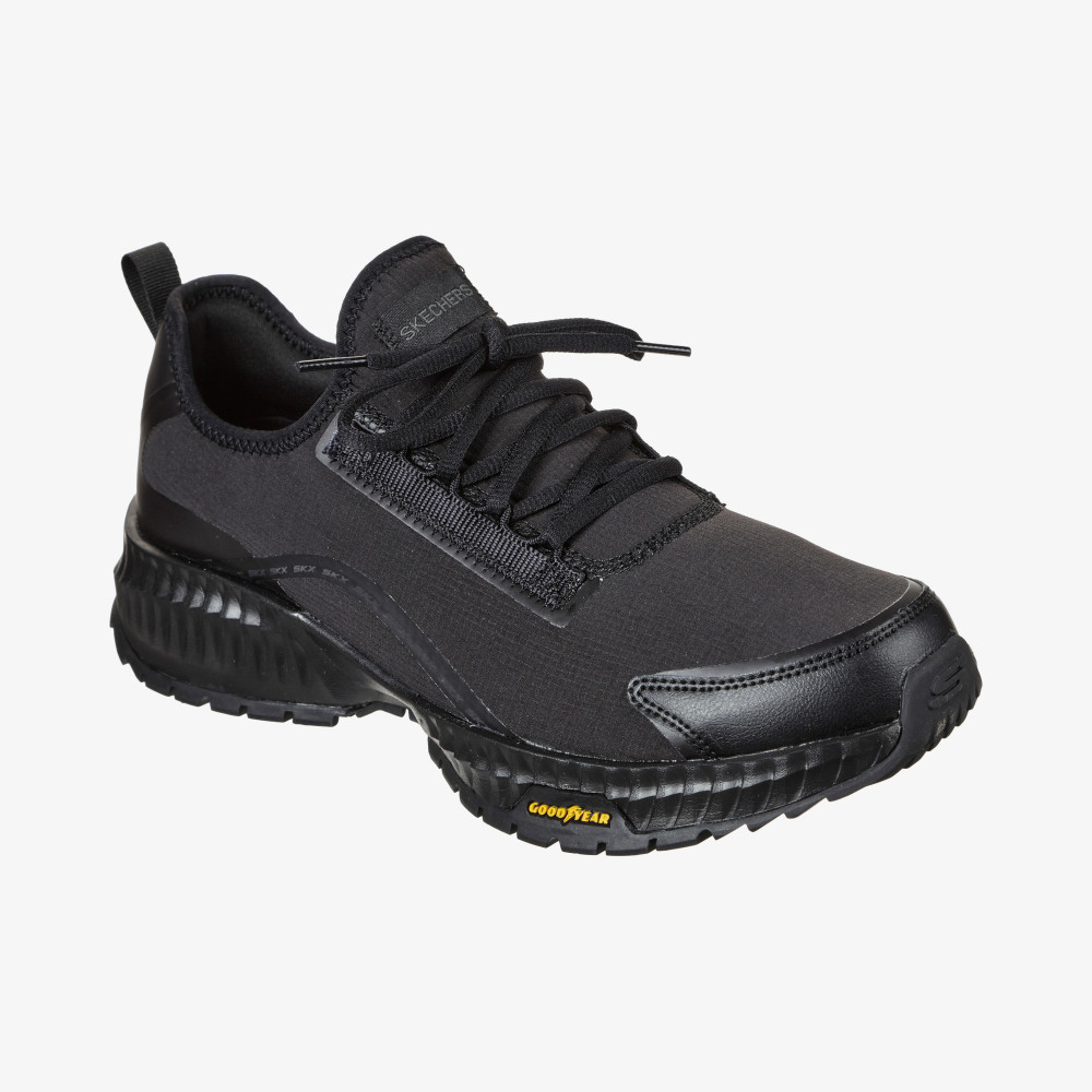 Skechers street hot sale black