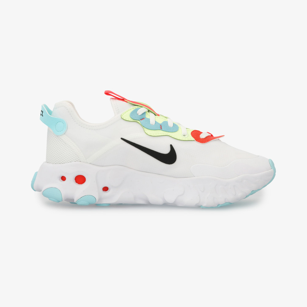 Nike React ART3MIS белый/оранжевый/лайм цвет — купить за 5849 руб. в ...