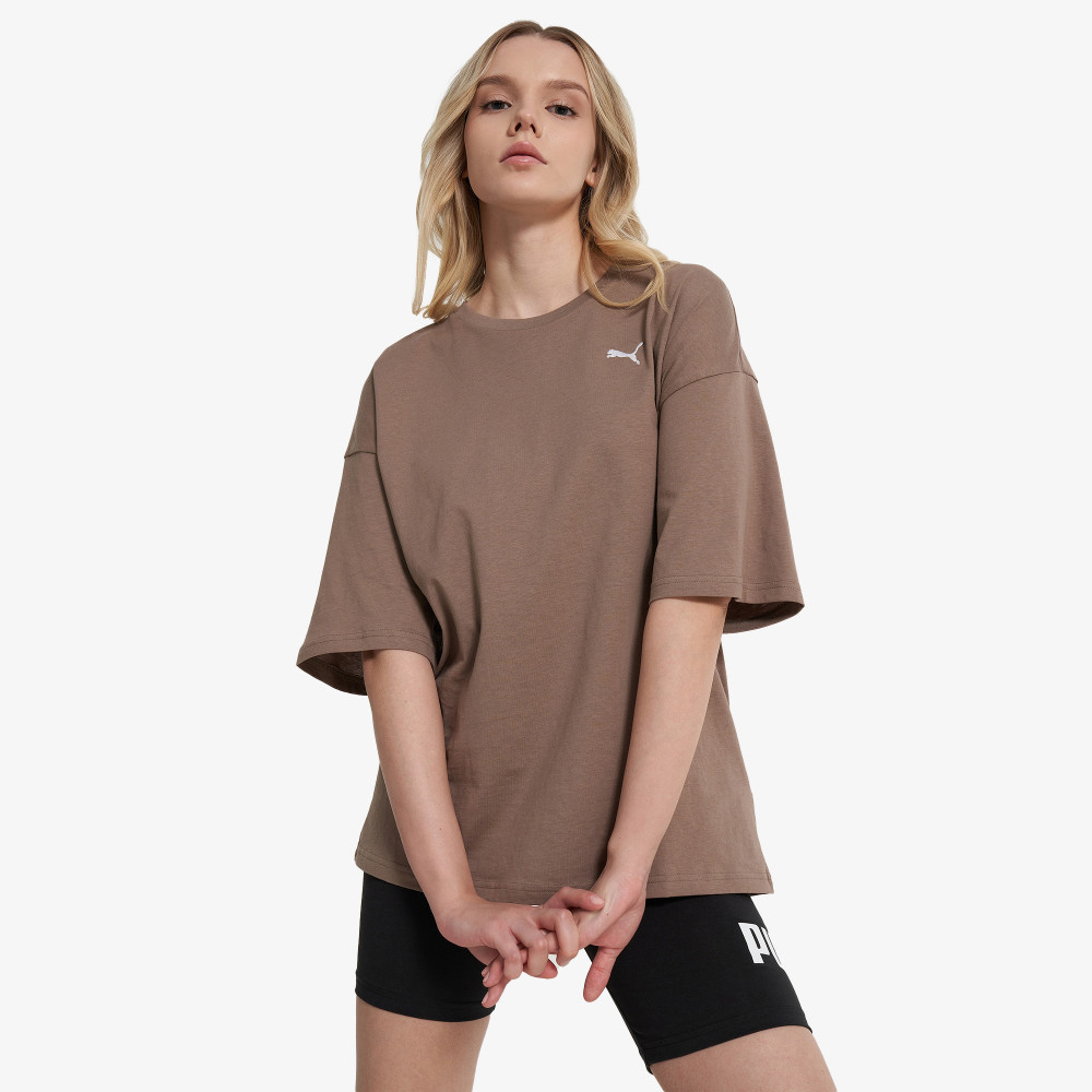 Женская футболка PUMA Wardrobe Ess - фото 1