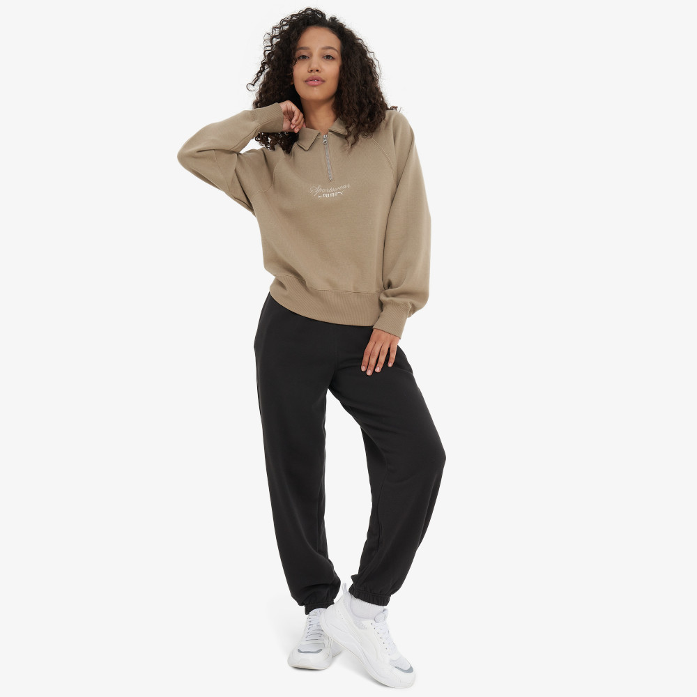 Женский свитшот PUMA Classics + - фото 4