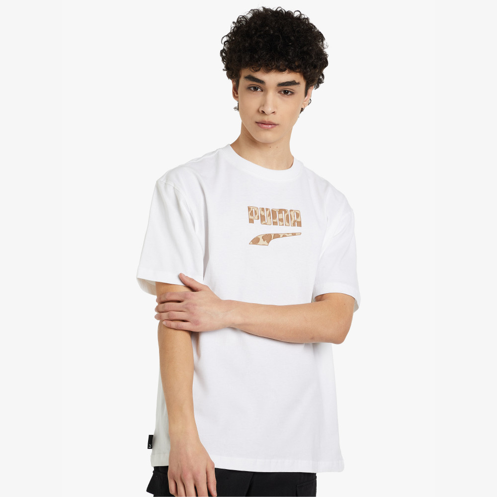 Мужская футболка PUMA Downtown Logo Graphic - фото 1