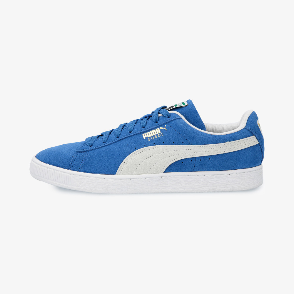 Puma men's suede classic trainers blue/white hotsell