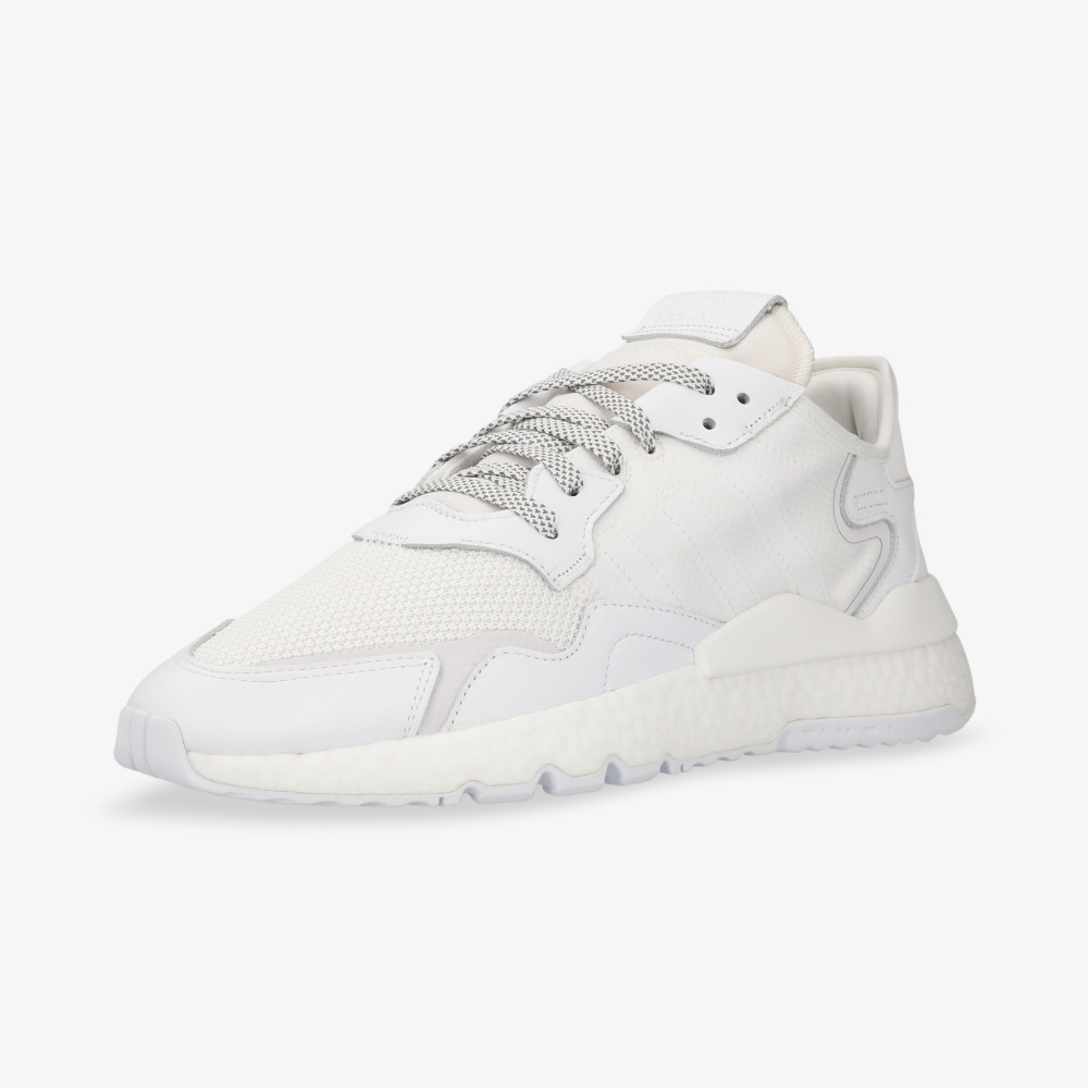 Adidas original nite sales jogger white