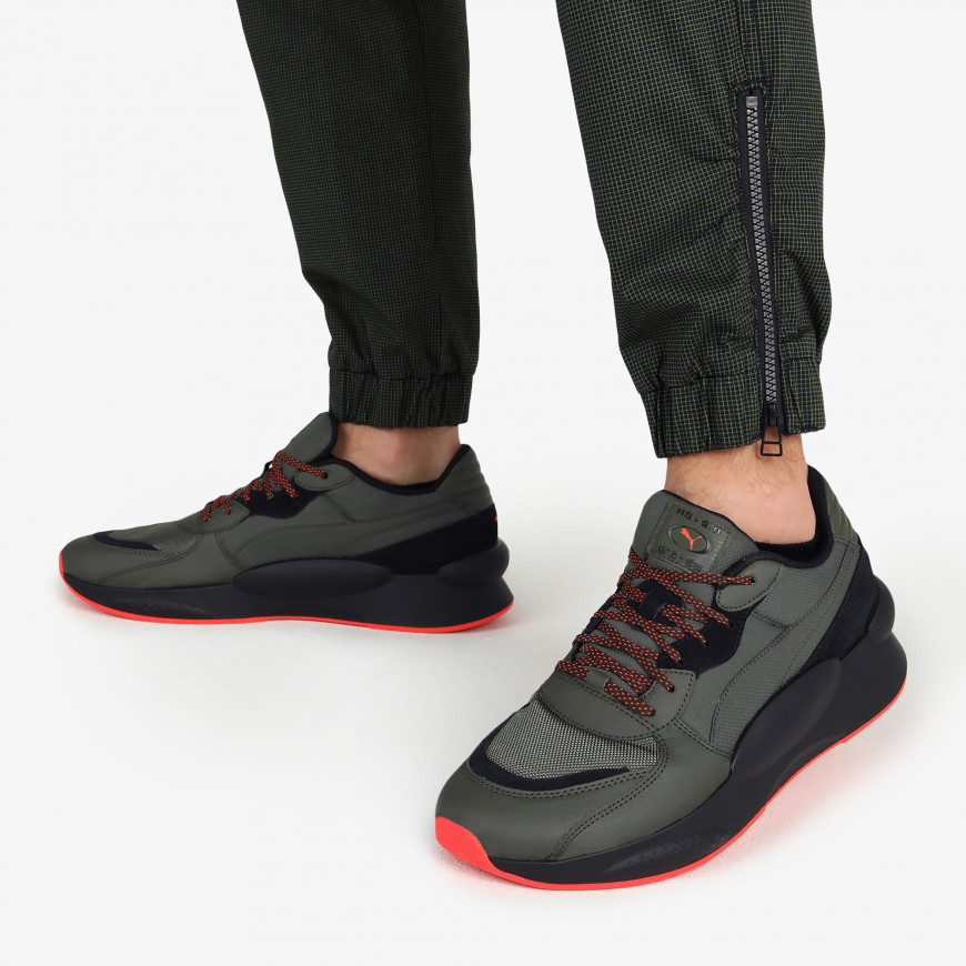 puma rs 9.8 trail forest night black