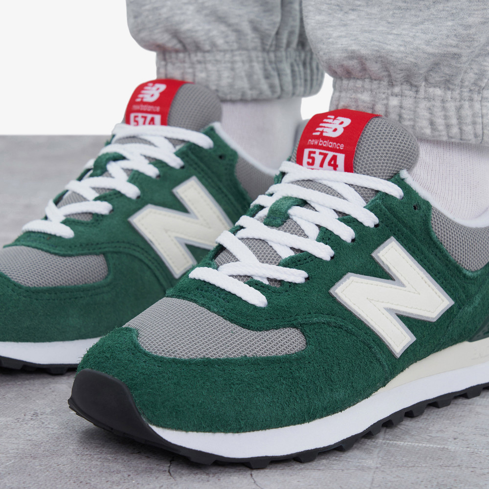 New Balance 574 зеленый/серый/белый цвет — купить за 14399 руб. в  официальном интернет-магазине UrbanVibes