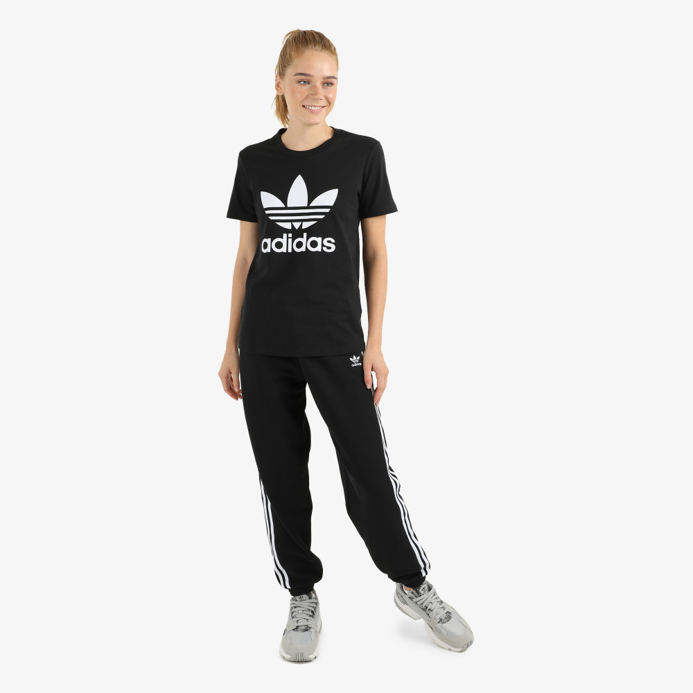 Женская футболка adidas Trefoil - фото 3