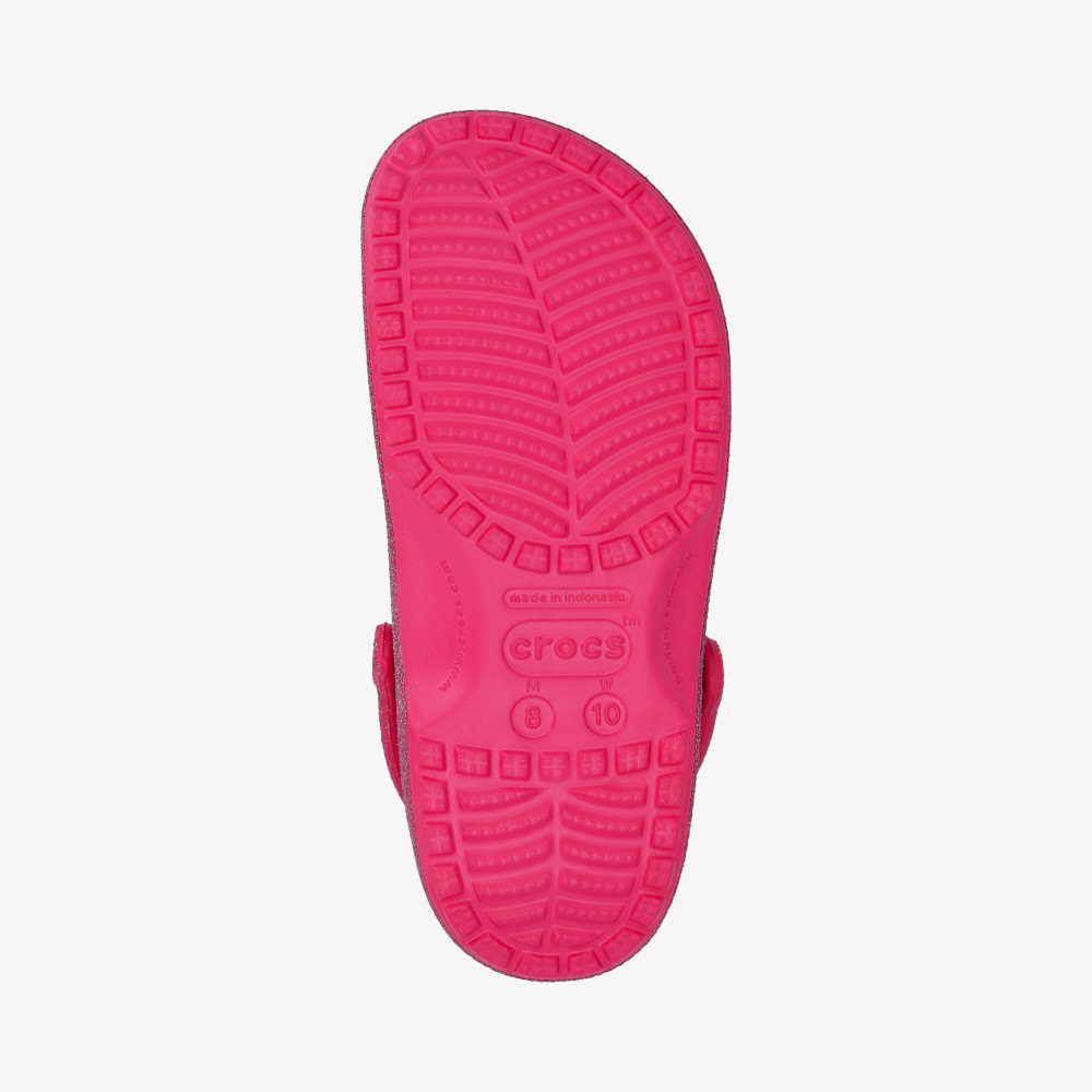 Женские сабо Crocs Classic Iridescent Glitter - фото 7