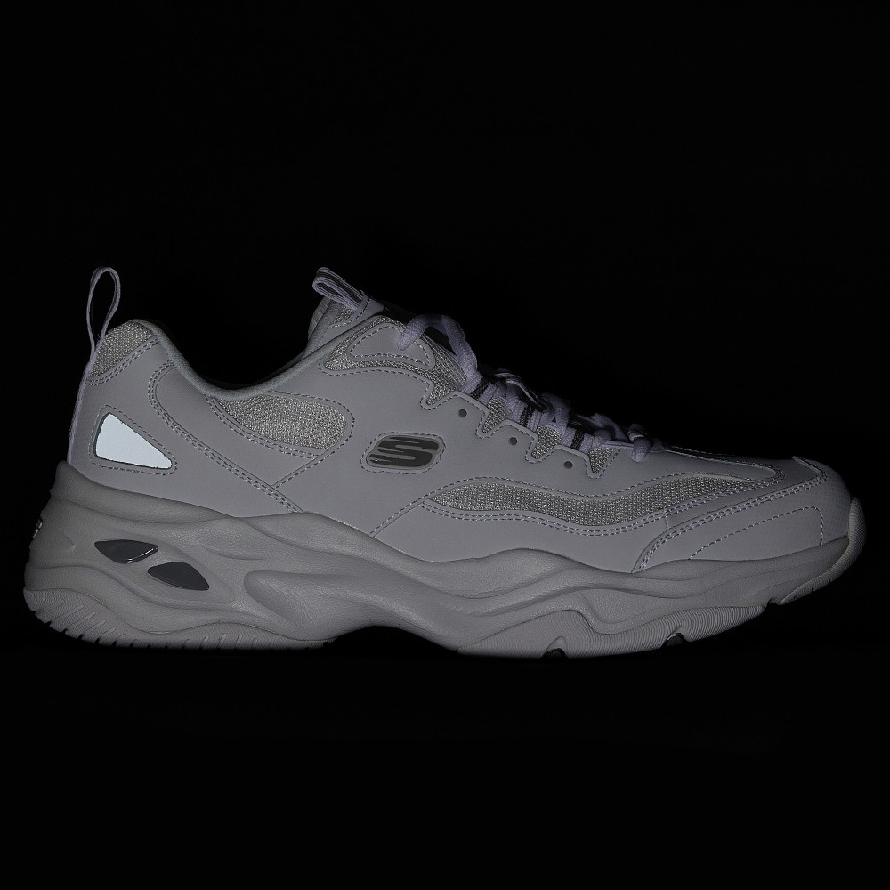 Skechers d lites store grey