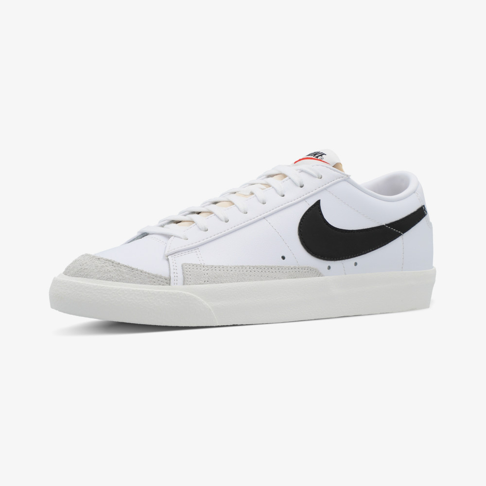 Nike blazer hot sale low black white