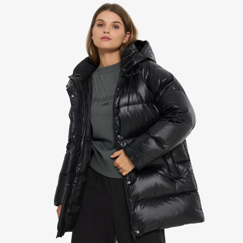 Женский пуховик PUMA Style Down черный цвет — купить за 14199 руб. в ...