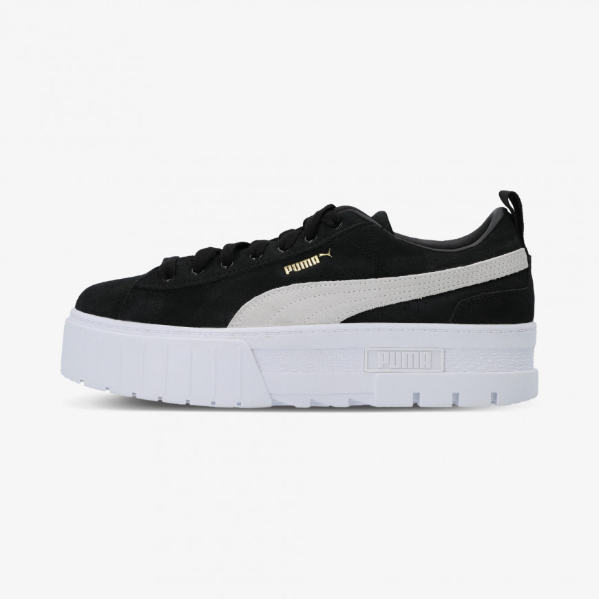 puma mayze black white