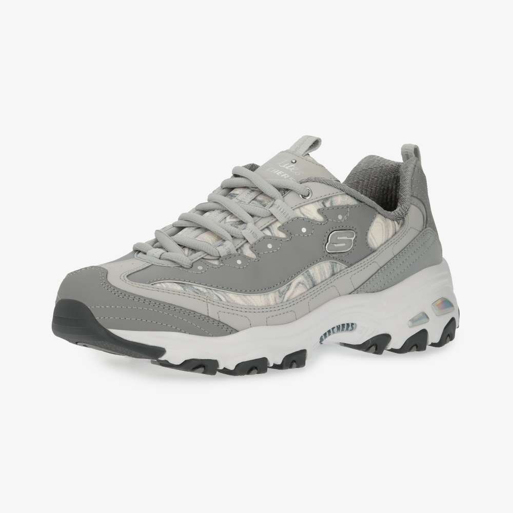 Skechers d'lites hot sale 2 gris