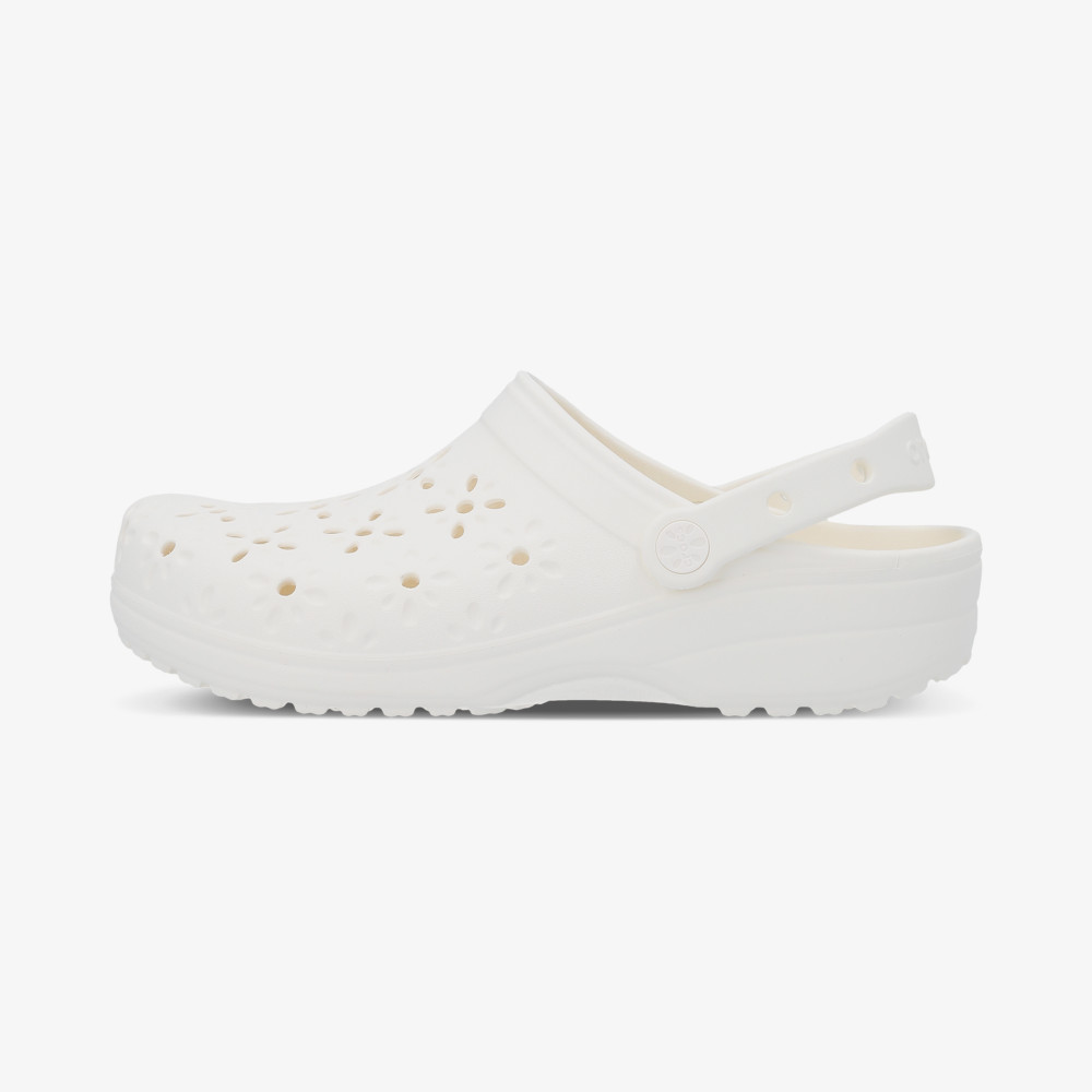 Женские сабо Crocs Classic Floral Cut Out - фото 1